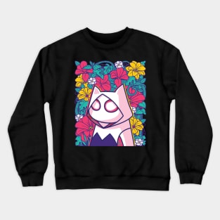 CatSoki WhiteCat Crewneck Sweatshirt